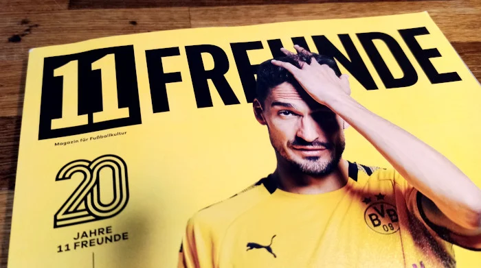 Die 11Freunde-Ausgabe zum 20. Jubiläum mit Mats Hummels auf dem Cover