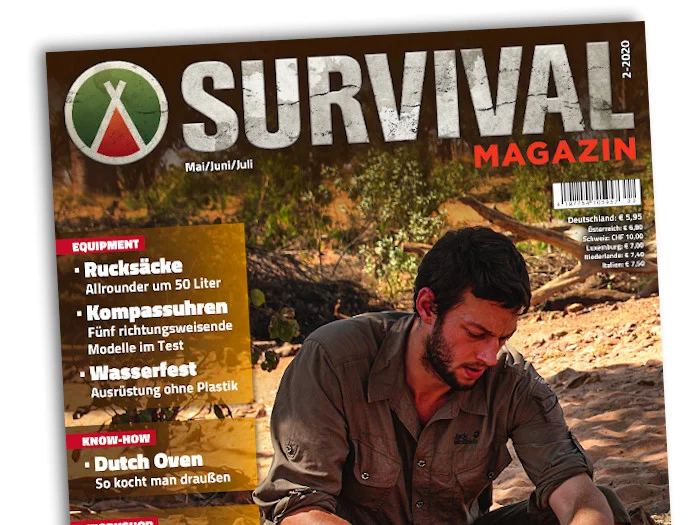 Das Cover des Survival Magazins