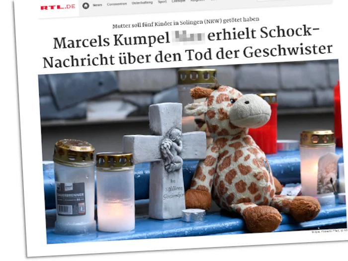 Solingen-Berichterstattung bei RTL