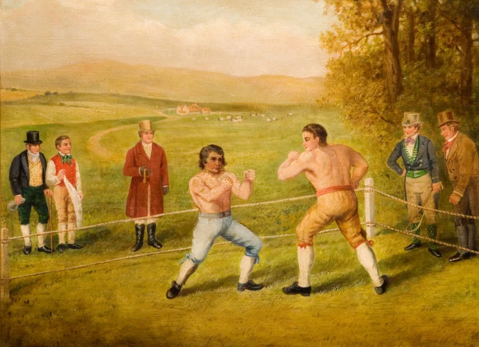 "A Birmingham Prize Fight" von W Allen aus dem Jahr 1789
