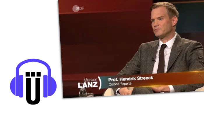 Der Virologe Hendrik Streeck in der Sendung "Markus Lanz"