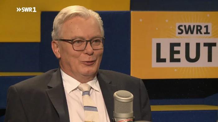 AfD-Spitzenkandidat Bernd Gögel in der SWR1-Radiosendung "Leute"