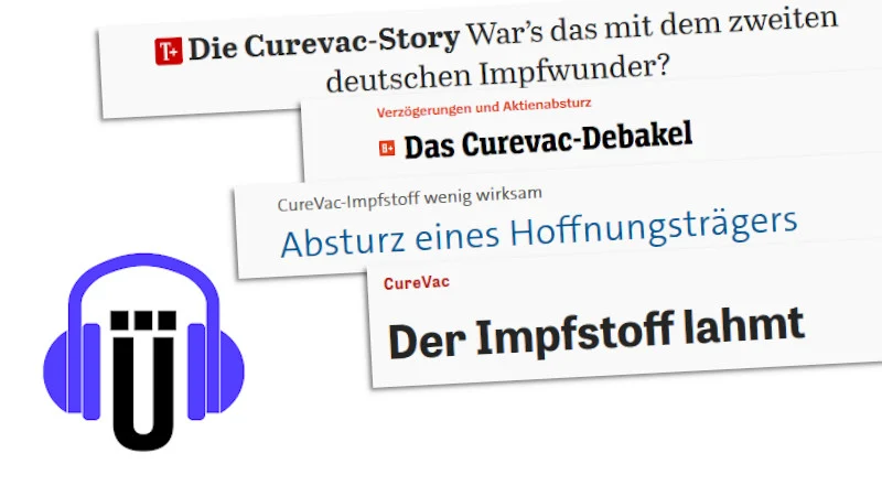 Schlagzeilen zu CureVac