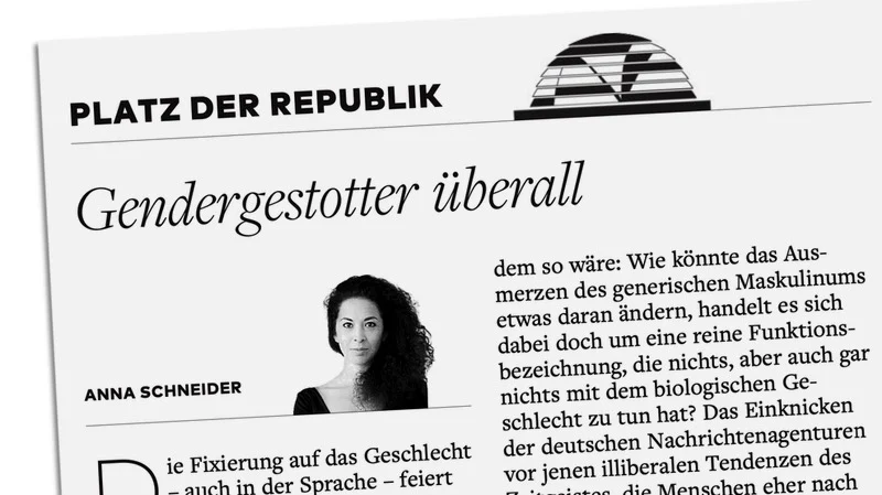Gendergestotter überall