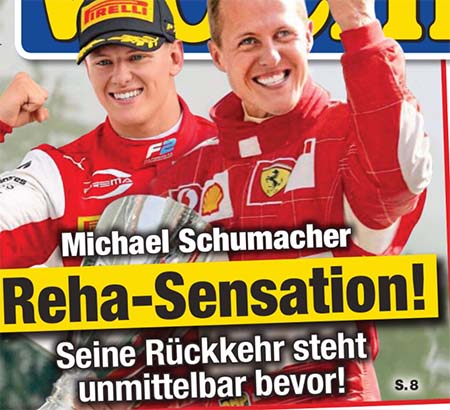Michael Schumacher - Reha-Sensation! - Seine Rückkehr steht unmittelbar bevor!