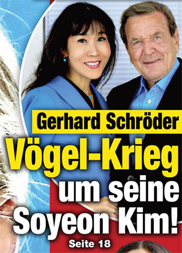 Gerhard Schröder - Vögel-Krieg um seine Soyeon Kim!