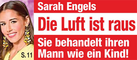 Sarah Engels - Die Luft ist raus - Sie behandelt ihren Mann wie ein Kind!