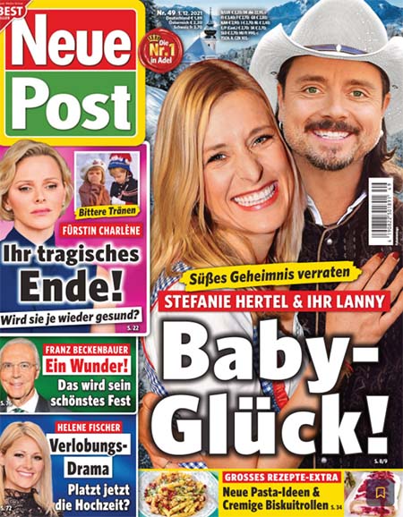 Süßes Geheimnis verraten - Stefanie Hertel & ihr Lanny - Baby-Glück!