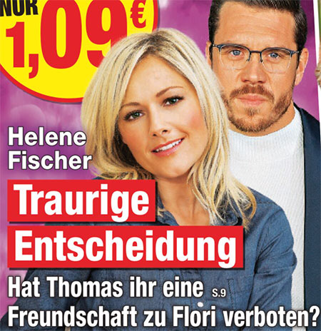 Helene Fischer - Traurige Entscheidung - Hat Thomas ihr eine Freundschaft zu Flori verboten?