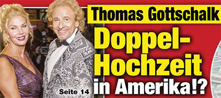 Thomas Gottschalk - Doppel-Hochzeit in Amerika!?