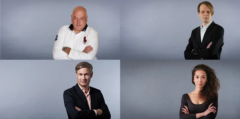 Michael Behrendt, Tobias Blanken, Ulf Poschardt, Anna Schneider