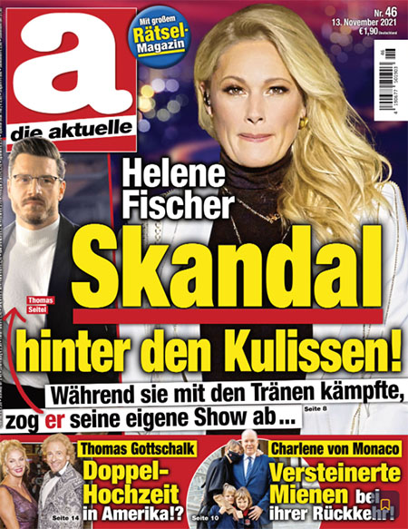 Helene Fischer - Thomas Seitel - Skandal hinter den Kulissen! - Während sie mit den Tränen kämpfte, zog er seine eigene Show ab ...