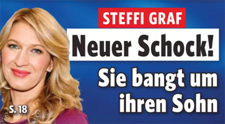 Steffi Graf - Neuer Schock! - Sie bangt um ihren Sohn