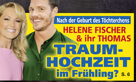 Nach der Geburt des Töchterchens - Helene Fischer & ihr Thomas - Traum-Hochzeit im Frühling?
