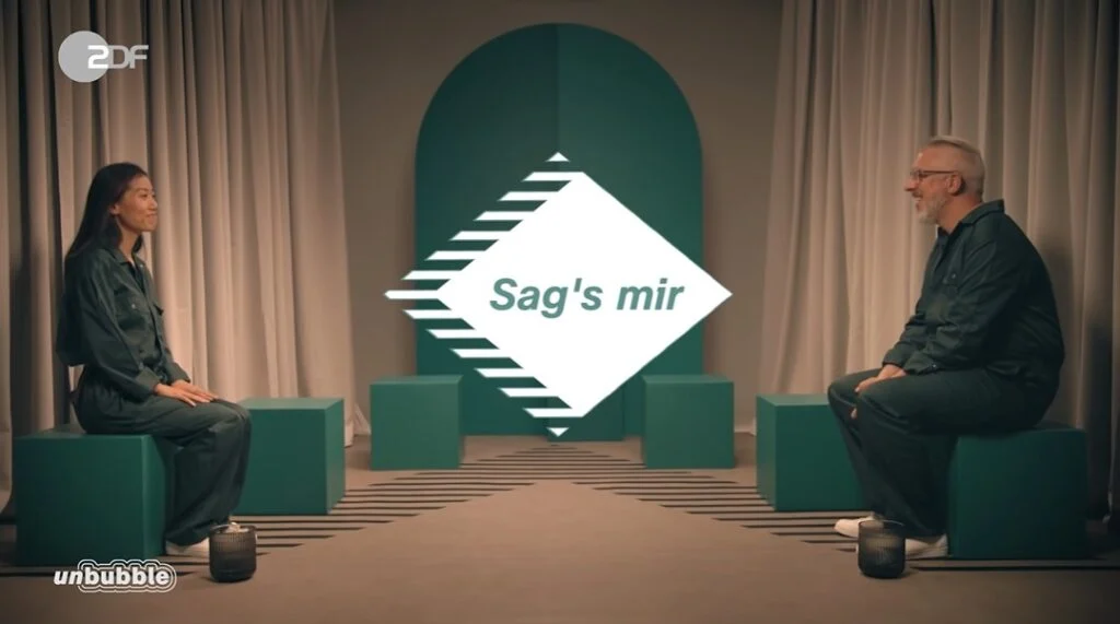 Screenshot: "Sag's mir"