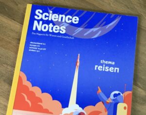 Titel des Magazins "Science Notes"