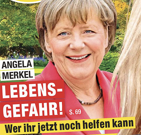 Angela Merkel - Lebensgefahr! - Wer ihr jetzt noch helfen kann