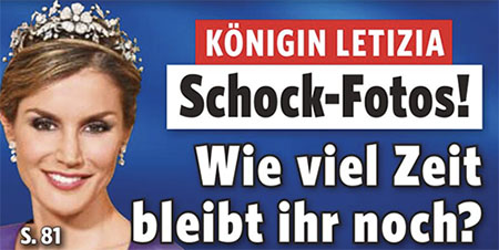 Königin Letizia - Schock-Fotos! - Wie viel Zeit bleibt ihr noch?