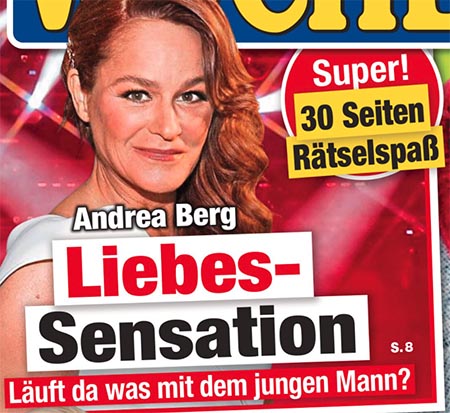 Andrea Berg - Liebes-Sensation - Läuft da was mit dem jungen Mann?