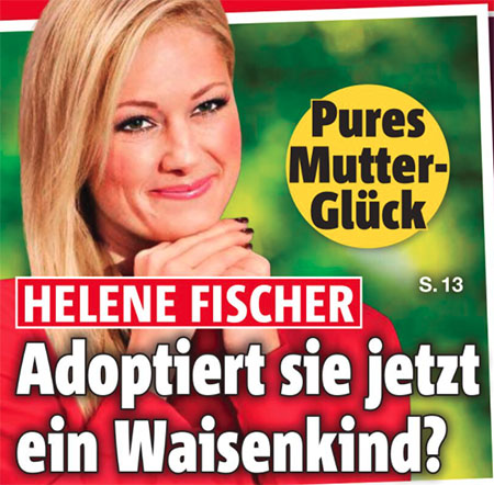 Pures Mutterglück - Helene Fischer - Adoptiert sie jetzt ein Waisenkind?