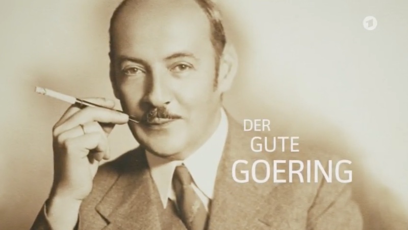 Titelgrafik des Film "Der gute Göring" (ARD)
