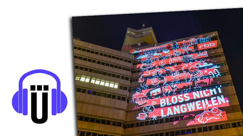 RBB-Bau beim "Festival of Lights" 2018