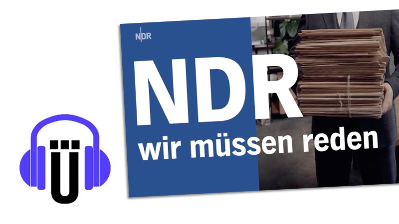 Pocast-Logo und Screenshot: „NDR wir müssen reden“