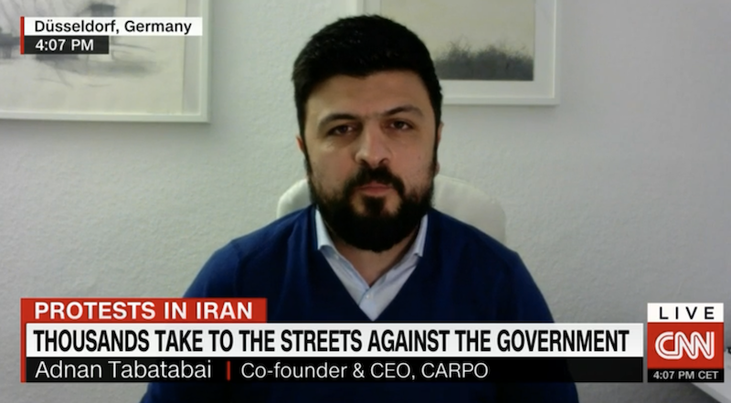 Adnan Tabatabai im CNN-Interview 2017