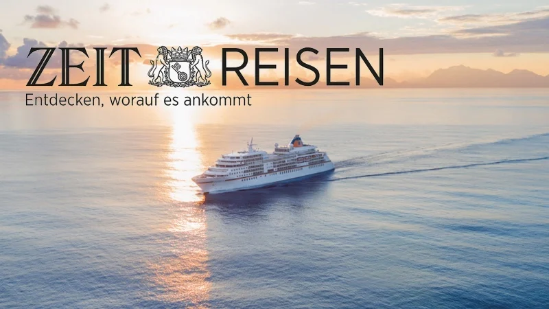 "MS Europa" aus "Zeit Reisen"-Werbung