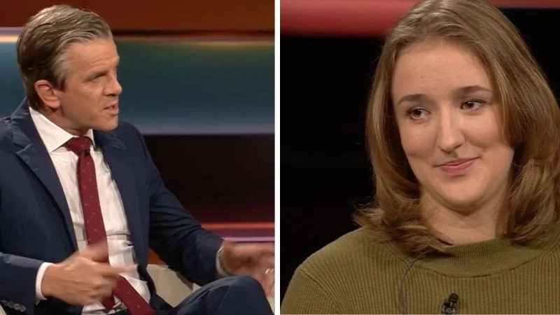 Klimaaktivistin Carla Rochel bei Markus Lanz