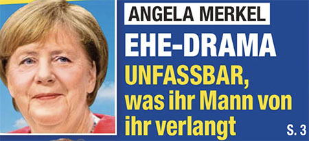 Angela Merkel – Ehe-Drama – Unfassbar, was ihr Mann von ihr verlangt