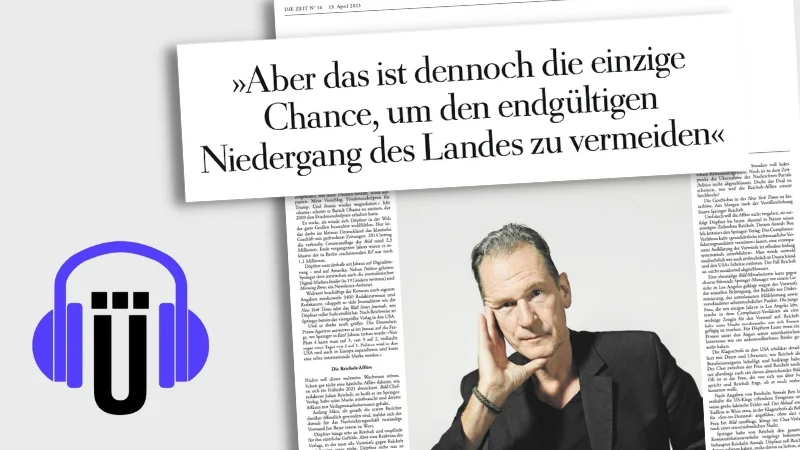 "Die Zeit" über Mathias Döpfner