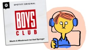 Podcastkritik "Boys Club" - skeptisches Hörergesicht