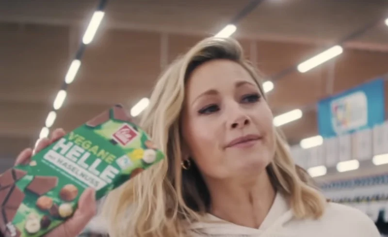 Helene Fischer in der Lidl-Werbung.