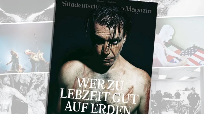 Till Lindemann auf dem Cover des SZ-Magazins 2012