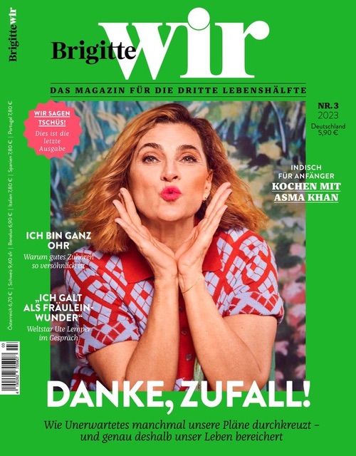 Cover "Brigitte Wir": DANKE, ZUFALL!