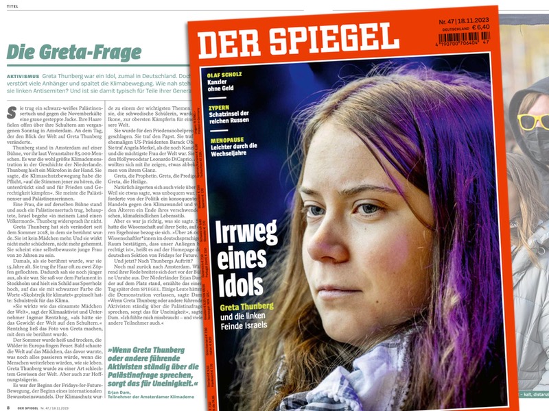 Spiegel-Cover: Irrweg eines Idols
