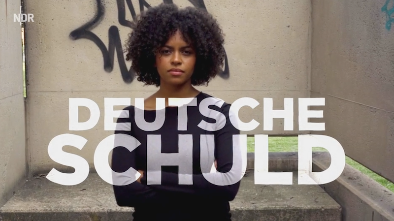Porträt der Moderatorin Aminata Belli in der Doku "Deutsche Schuld"