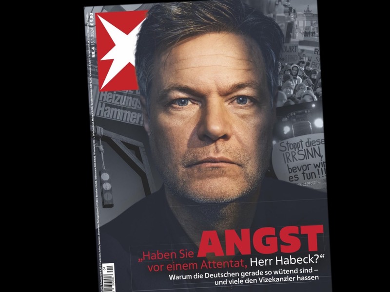 Stern-Cover: „Haben Sie ANGST vor einem Attentat, Herr Habeck?“