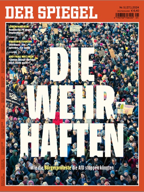 Spiegel-Cover: DIE WEHRHAFTEN