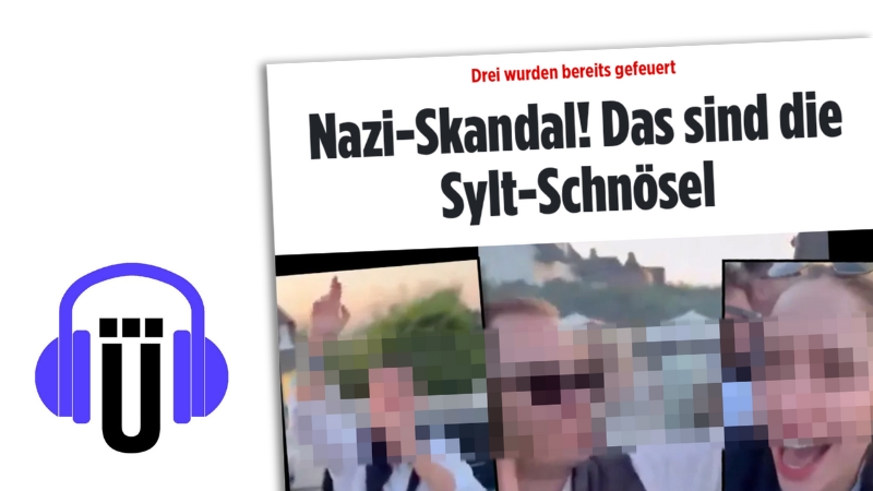 "Bild"-Schlagzeile: Nazi-Skandal! Das sind die Sylt-Schnösel