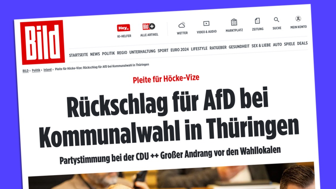 Rückschlag für AfD bei Kommunalwahl in Thüringen
