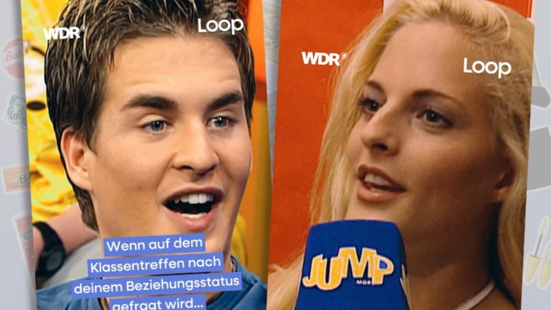 Beiträge des WDR-Instagram-Kanals Loop mit Alexander Klaws und Sandy Mölling