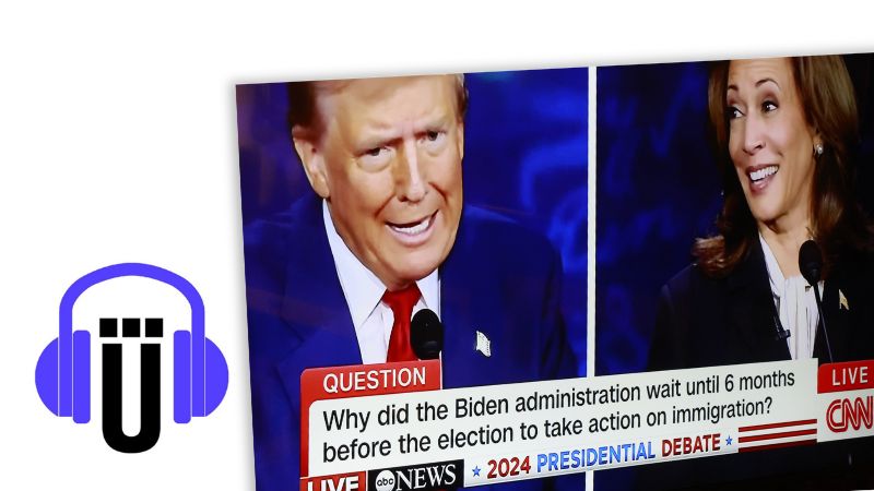 TV-Debatte mit Kamala Harris und Donald Trump