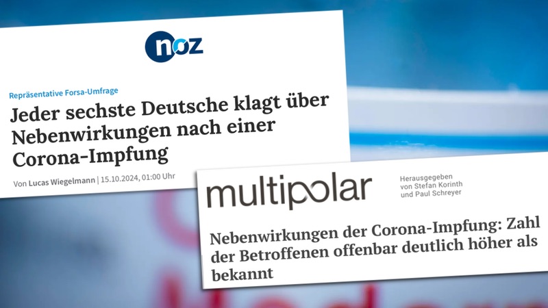 Jeder sechste Deutsche klagt über Nebenwirkungen nach einer Corona-Impfung