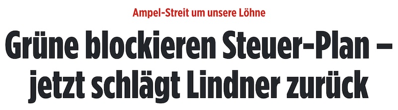 Grüne blockieren Steuerplan - jetzt schlägt Lindner zurücl