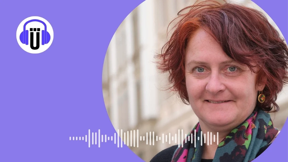 Anna Hunger, Chefredakteurin der Wochenzeitung "Kontext"