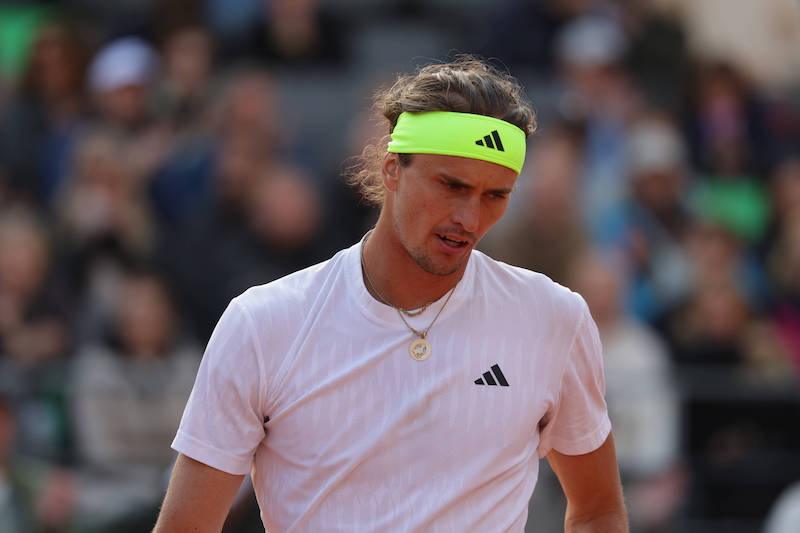 Tennisspieler Alexander Zverev beim ATP-Turnier in Hamburg