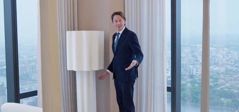 Makler Sebastian Steinau in New York