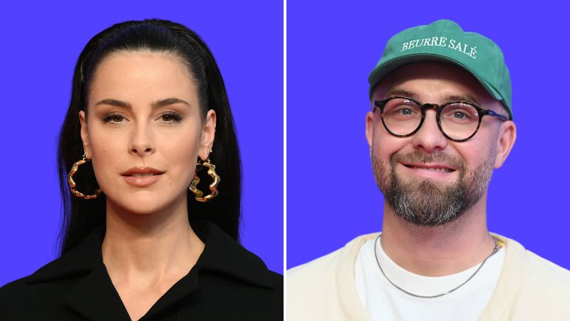 Fotos von Lena Meyer-Landrut und Mark Forster.